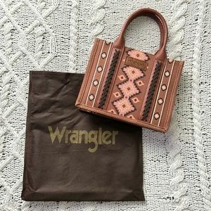 Wrangler | Southwestern Print Crossbody Mini Tote